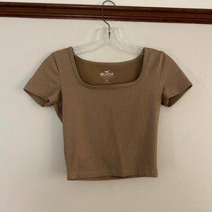 Hollister Brown Baby Tee